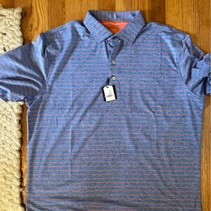 Johnnie-O polo, new with tags!